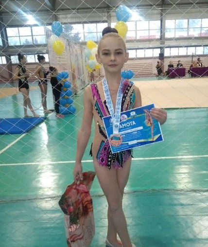 Ученица 5"Б" класса Новиченко Милана заняла III- место