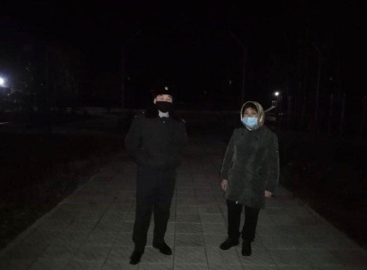 "Түнгі қаладағы балалар" рейді.   Рейд "Дети в ночном городе".