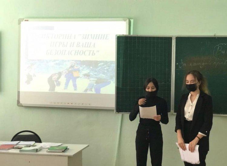 "Қысқы ойындар және сіздің қауіпсіздігіңіз" жол қауіпсіздігі бойынша викторина.Викторина по безопасности на дорогах "Зимние игры и ваша безопастност"