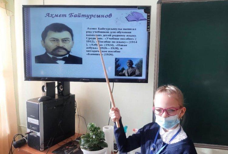 "Ұлттың ұлы ұстазы - Ахмет Байтұрсынов" тақырыбындағы сынып сағаты.